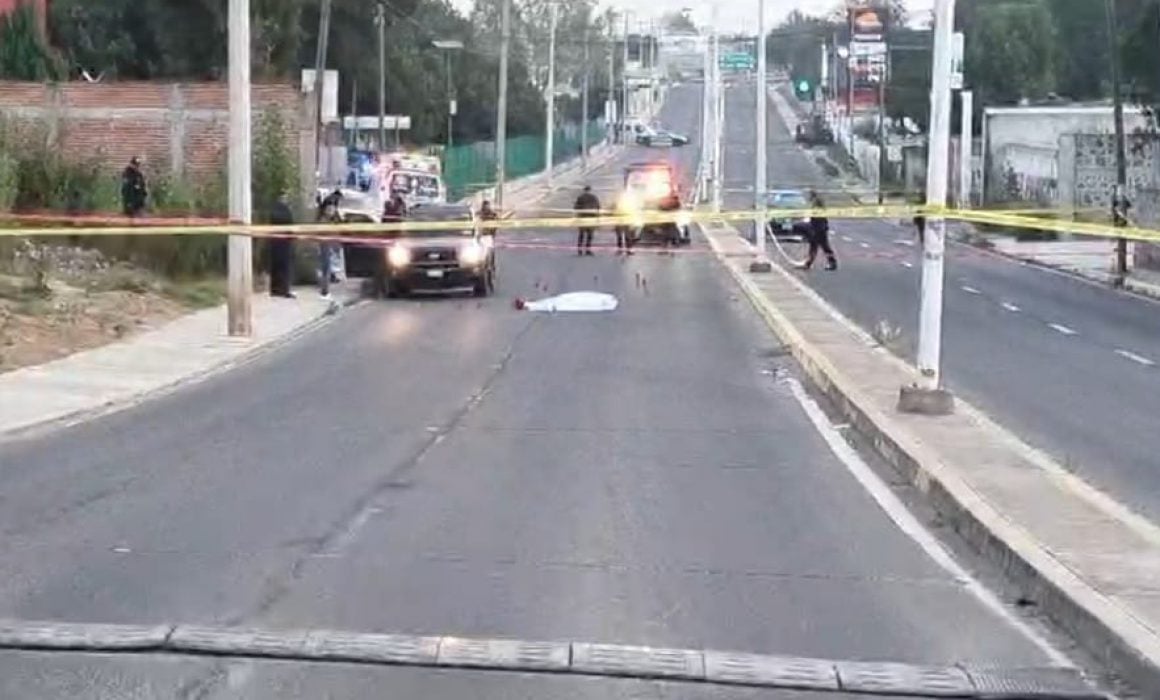 Ultiman a balazos a pareja en Santa Anita Huiloac, Apizaco