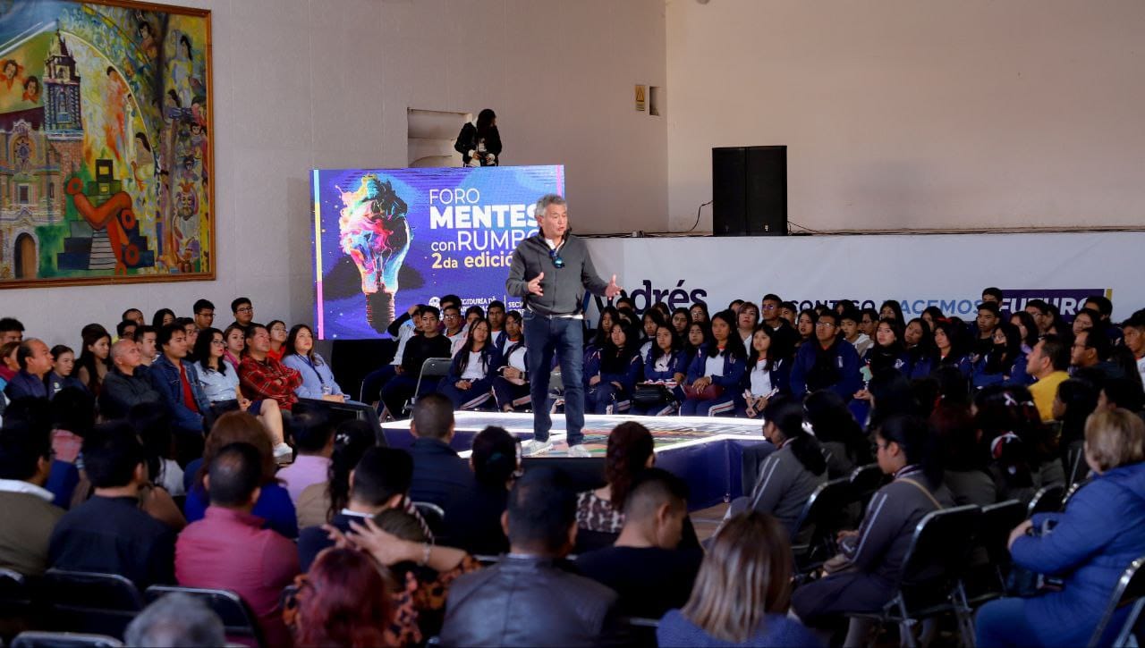 Realiza Ayuntamiento de San Andrés Cholula segunda edición del foro “Mentes con Rumbo”