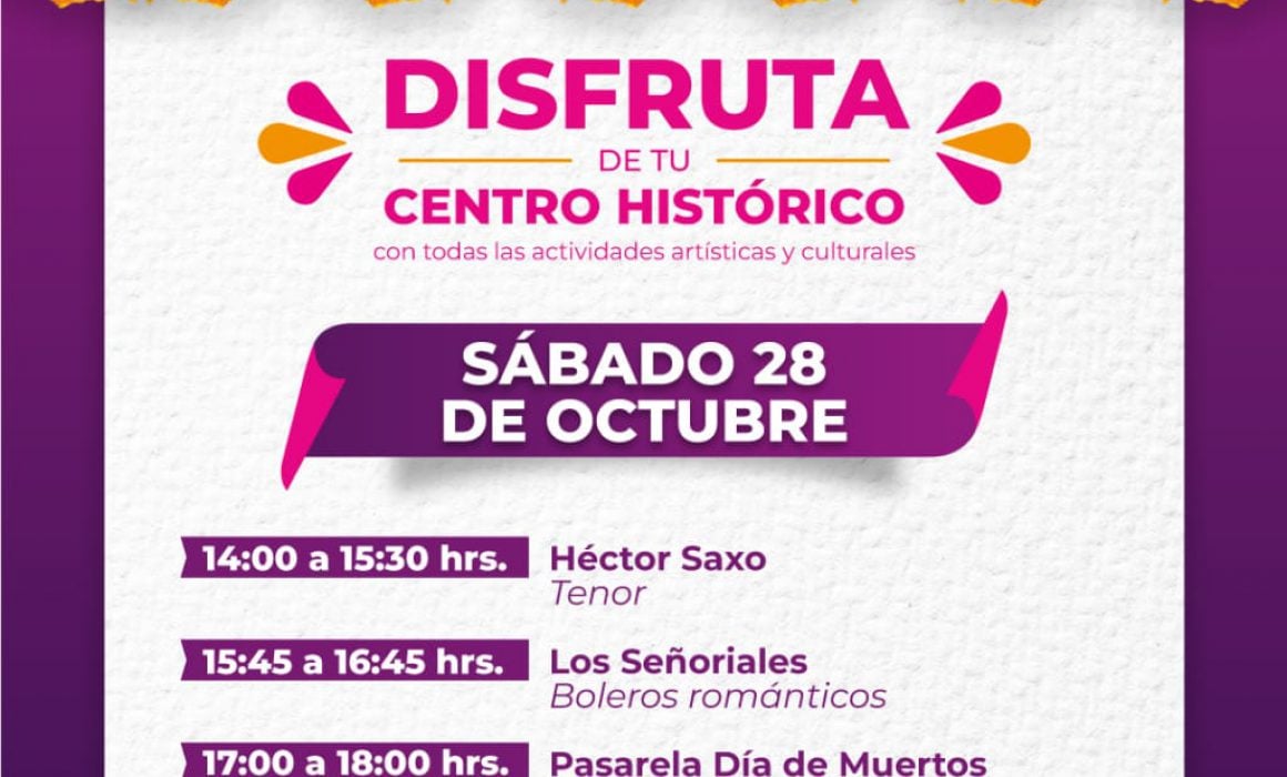 Fin de semana de arte, cultura y tradición en la capital tlaxcalteca