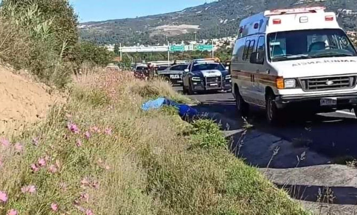 Hallan sin vida a hombre en el Libramiento de Tlaxcala