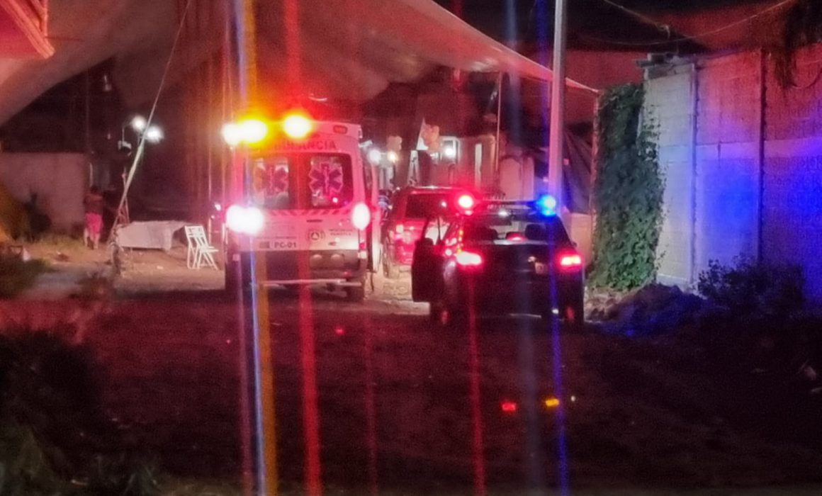 Riña deja un hombre herido en San Jorge Tezoquipan, Panotla