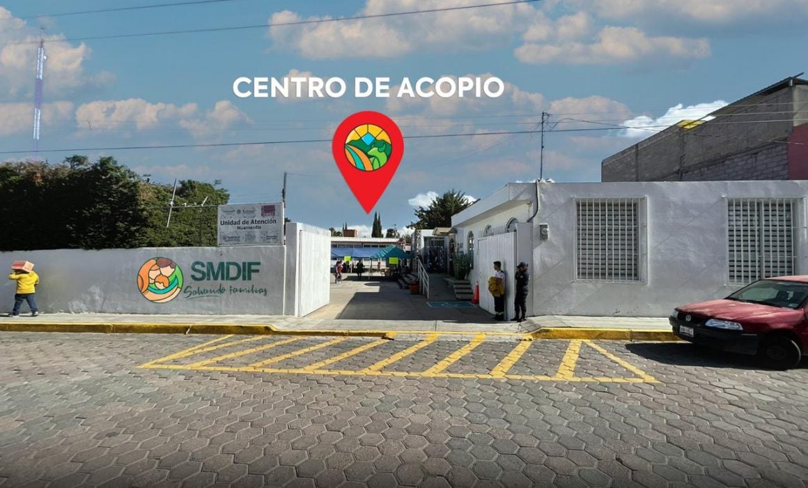 SMDIF Huamantla será un centro de acopio para ayudar a los damnificados de Guerrero