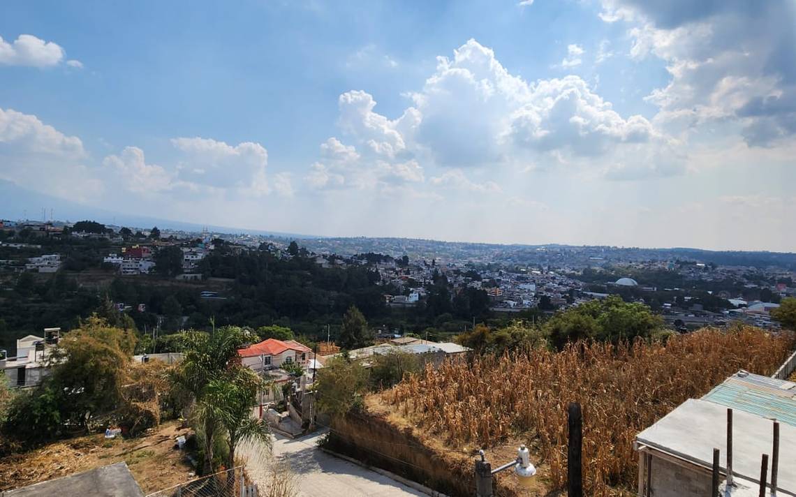 Pronostican ambiente cálido y chubascos por la tarde en Tlaxcala