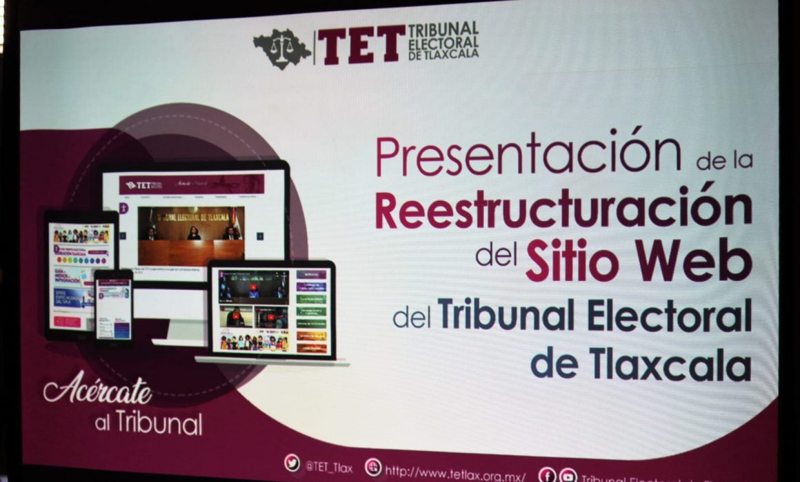  Reestructura TET página web, agilizará accesibilidad y transparencia