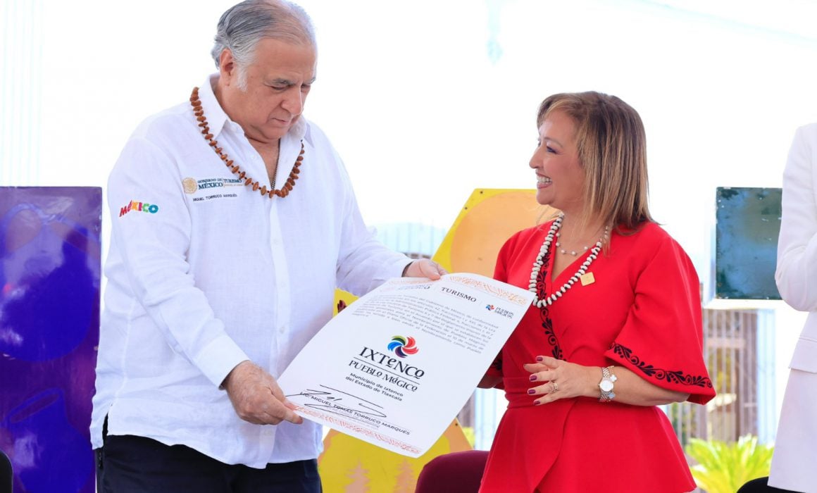 Entrega Sectur nombramiento a Ixtenco como Pueblo Mágico