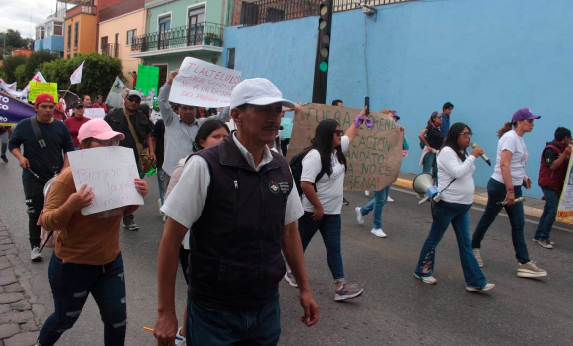 Brinda CEDHT acompañamiento a manifestantes