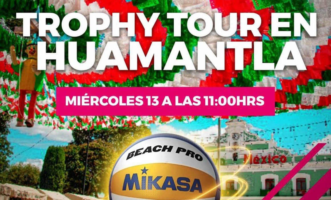 Llega a Huamantla el Trophy Tour 2023 el próximo miércoles