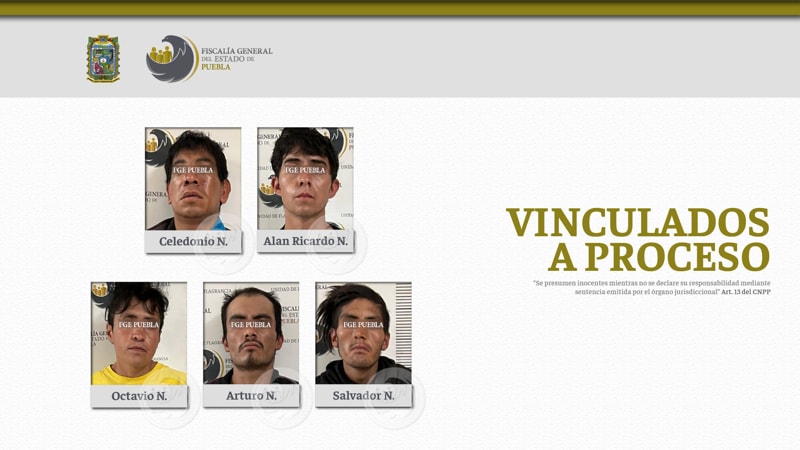 Sujetos son enviados a prisión tras ser detenidos robando una casa en San Martín Txmelucan