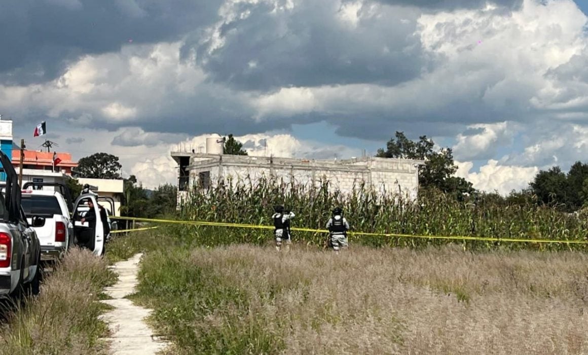 Hallan cadáver de hombre en terrenos de labor de San Pablo del Monte