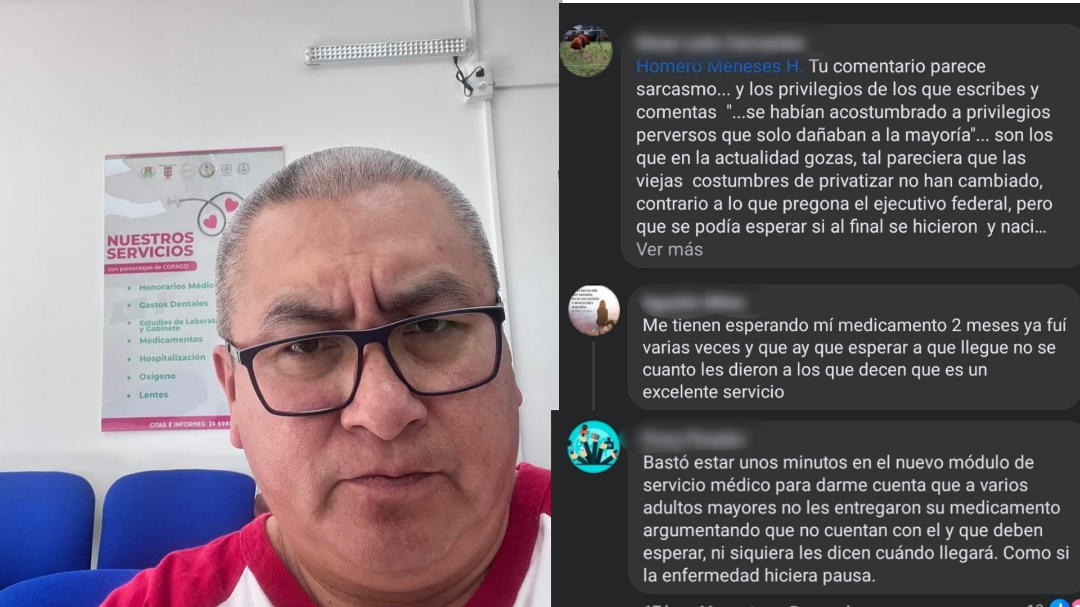 Secretario de Educación presume servicios de salud y lo tunden en redes