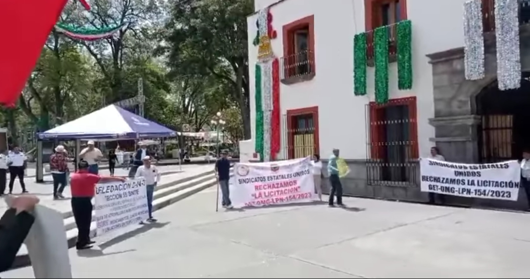 Jubilados y pensionados de Tlaxcala dan "el grito" contra módulos de salud