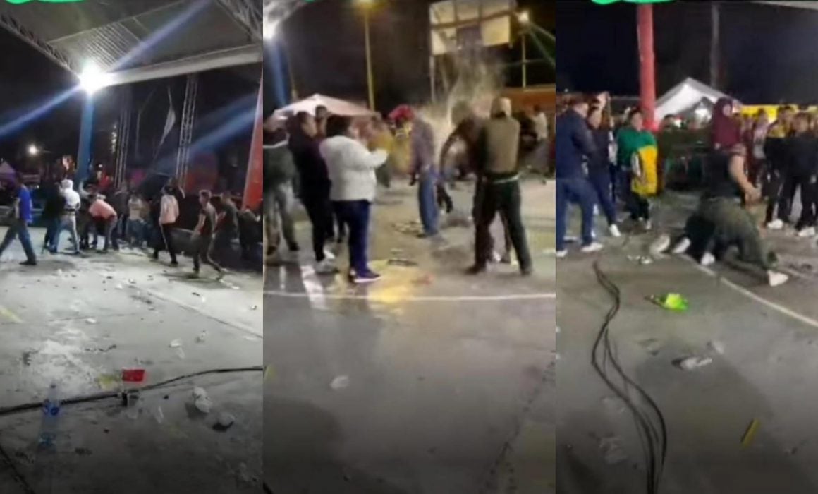 Baile del Sonido Pirata termina en riña masiva en Panotla, Tlaxcala