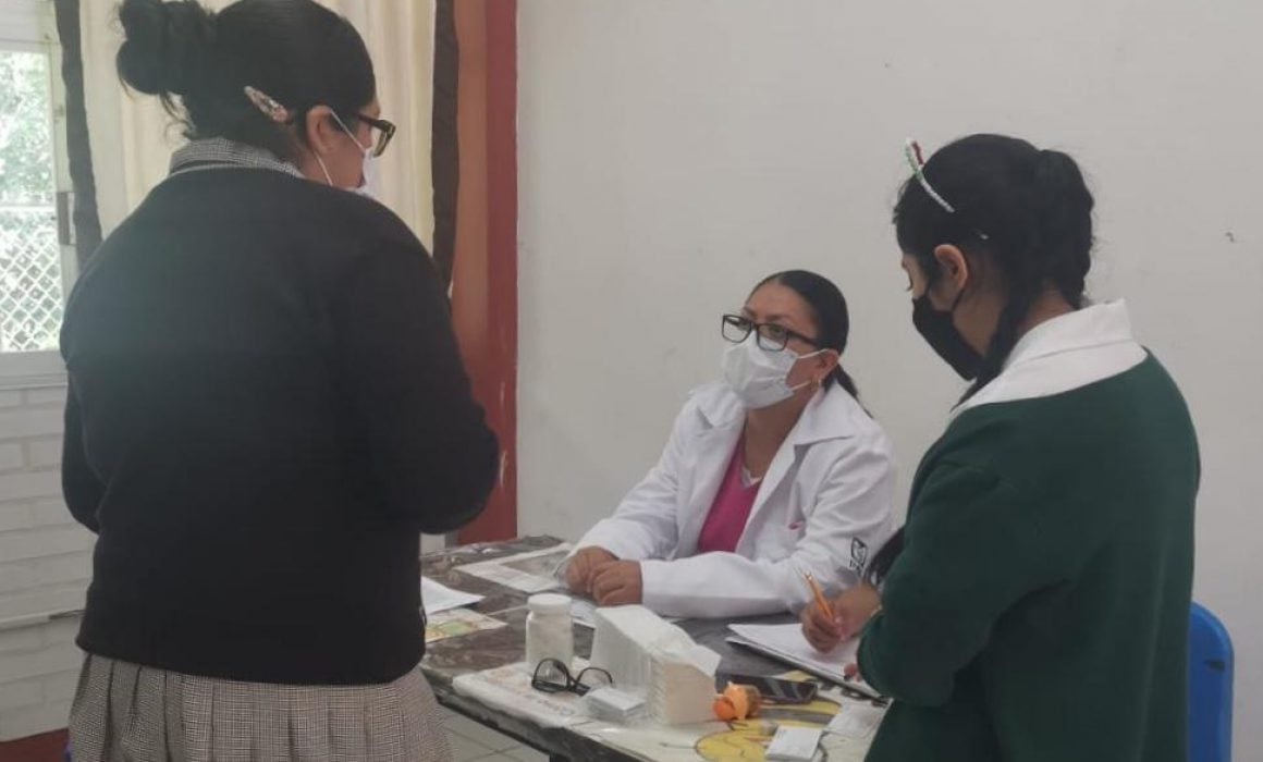 Lleva Sector salud vacunas de VPH a primarias y secundarias de Tlaxcala