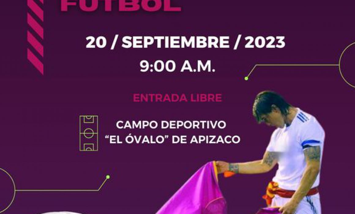 Crean torneo de fútbol y fiesta brava