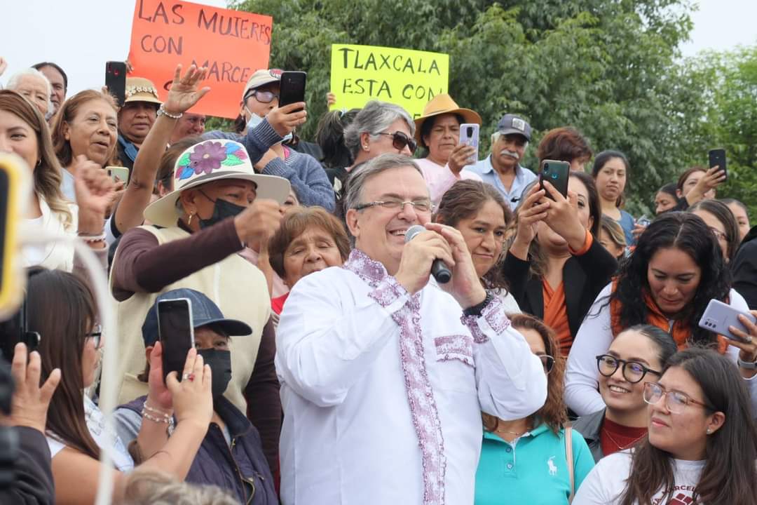 Regresa Marcelo Ebrard a Tlaxcala a promover "El Camino de México"