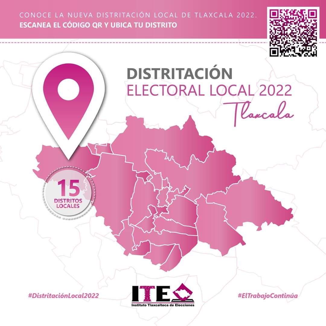 Tlaxcala estrenará Nueva Distritación Electoral Local en elecciones del 2024