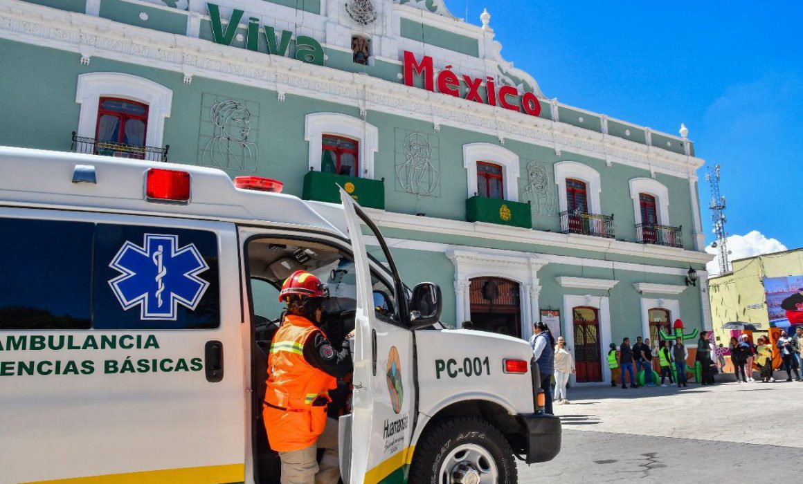 Participa municipio de Huamantla en el segundo Simulacro Nacional 2023
