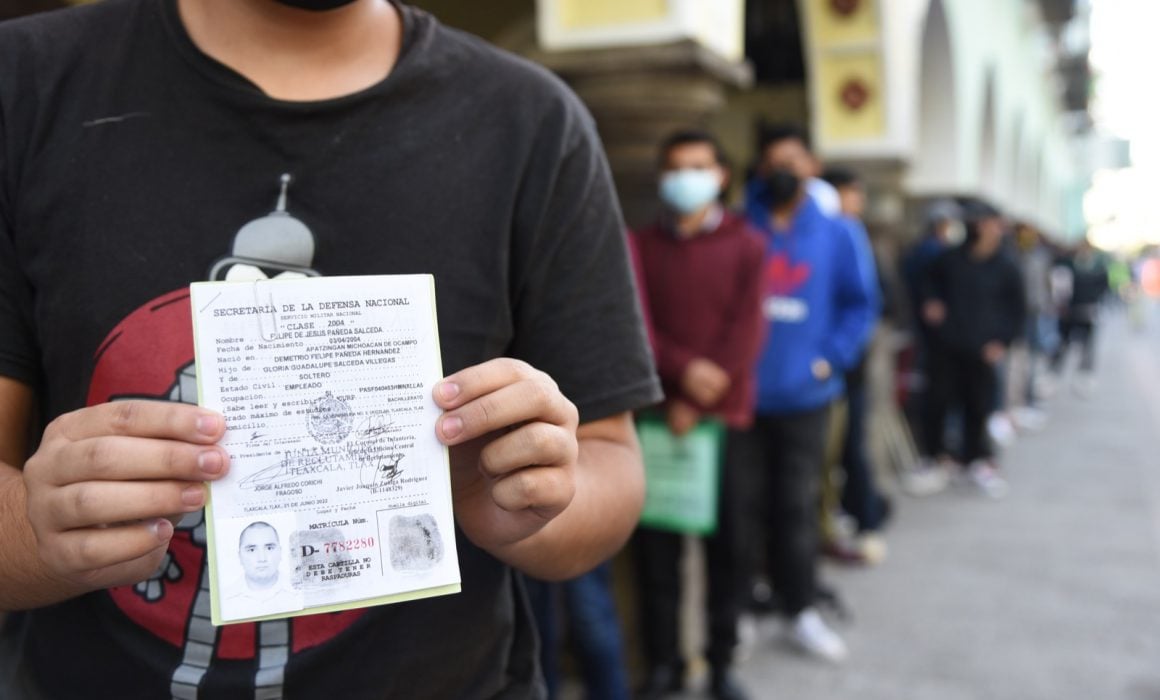 Continúa proceso para tramitar cartilla de servicio militar en Tlaxcala