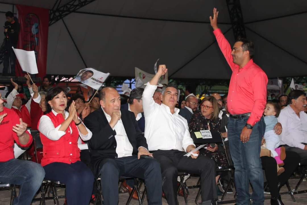 Desde Tlaxcala, 'Alito' Moreno expulsa a Marco Mena del PRI: "Es un vil traidor"
