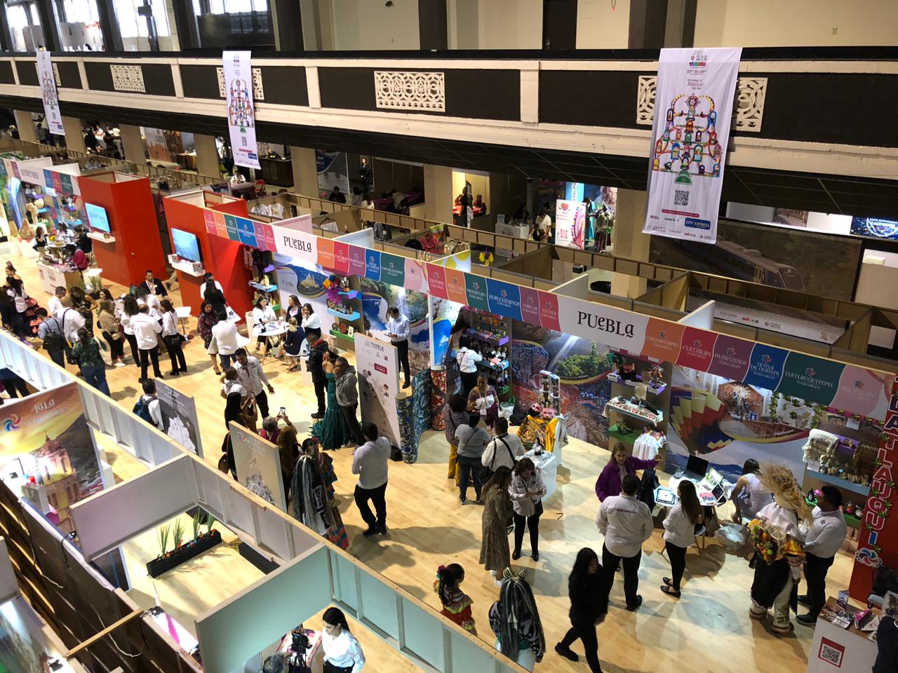 Exitosa participación de San Pedro Cholula en el Tianguis Internacional de Pueblos Mágicos