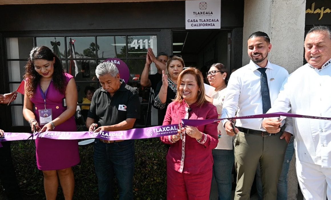 Inaugura Lorena Cuéllar Casa Tlaxcala California en EU