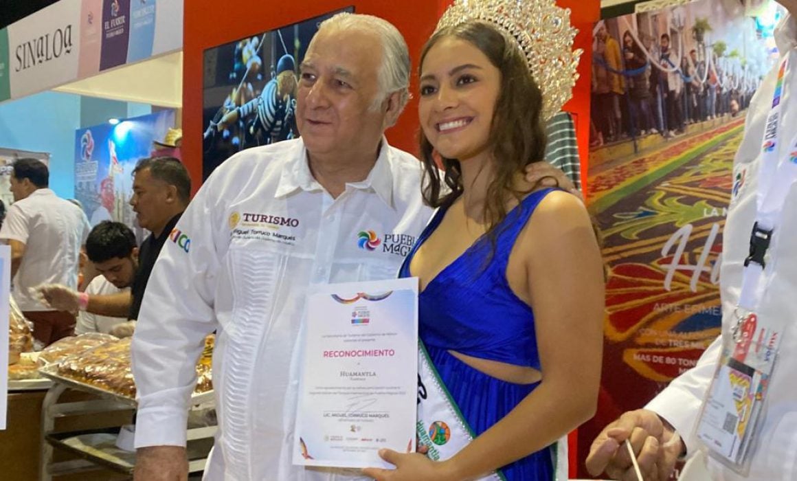 Disfrutan en el Tianguis turístico internacional tradiciones de Huamantla