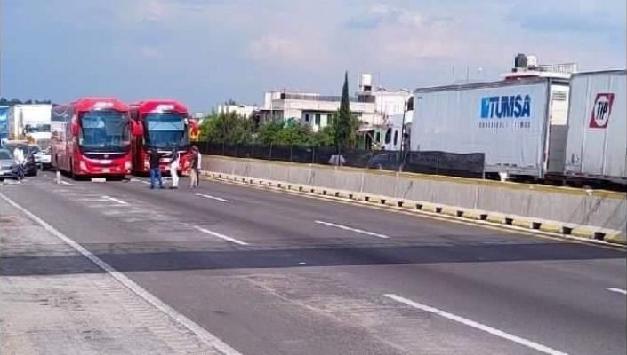 Afirma Sergio Céspedes que hay detenidos por bloqueos en la México-Puebla