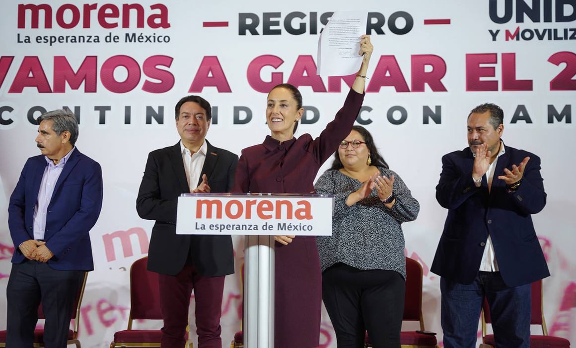 Llegará Claudia Sheinbaum al Palenque del Recinto Ferial este domingo