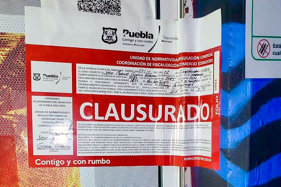 Aplican operativo "Escudo Puebla" en establecimientos de bebidas alcohólicas