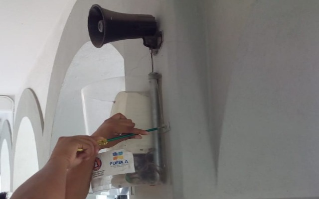Instalación de alertas sísmicas en Puebla tiene avance de más del 50%