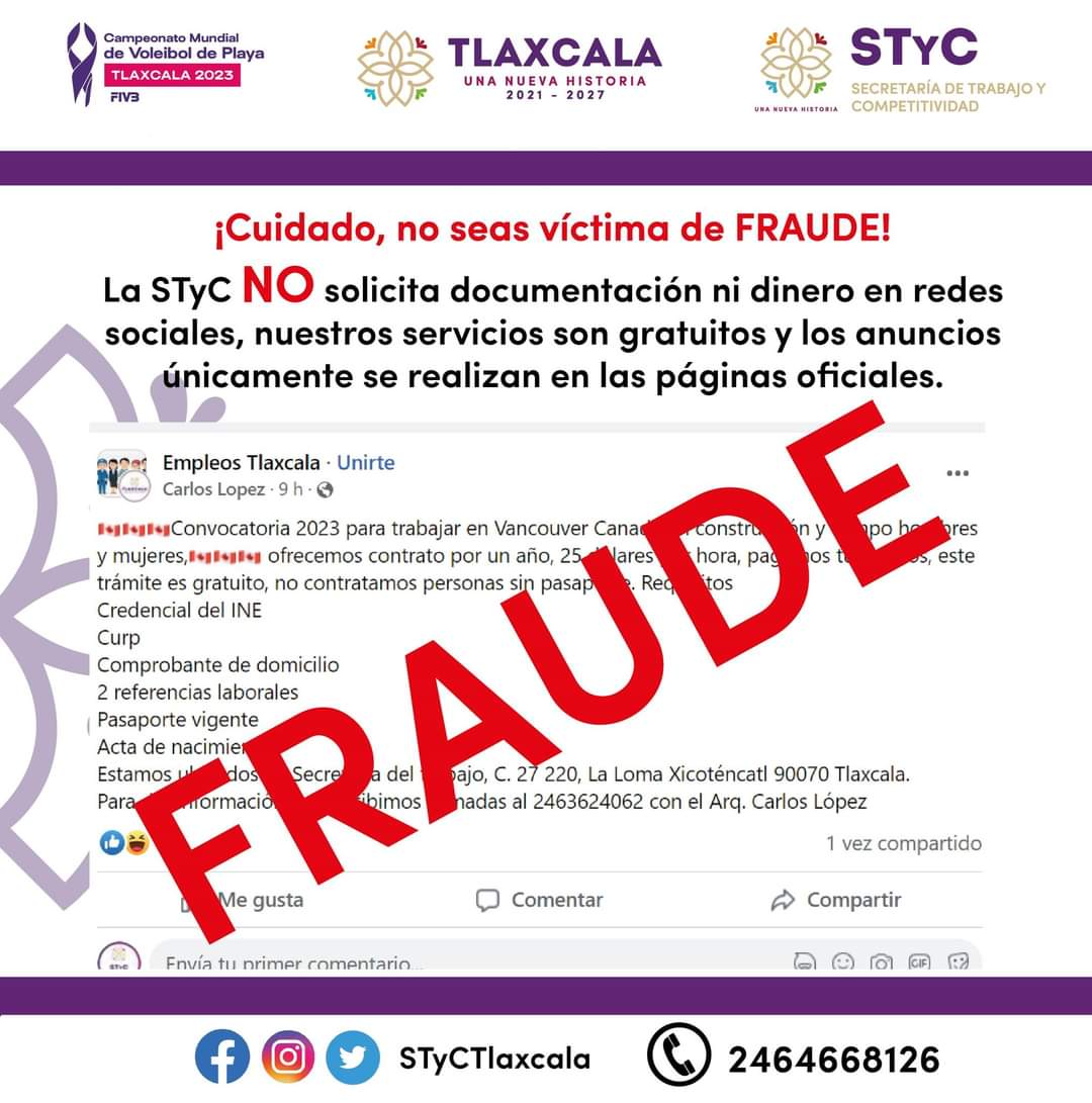 Alerta STyC por fraudes en Internet, ofertan empleos falsos
