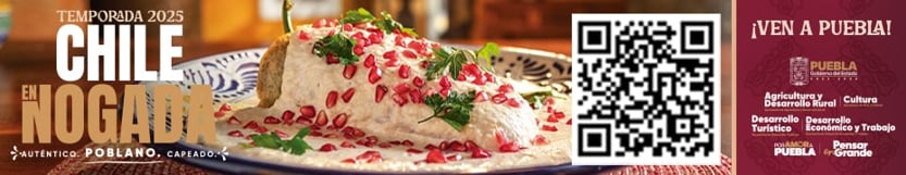 Temporada de chiles en nogada 2025