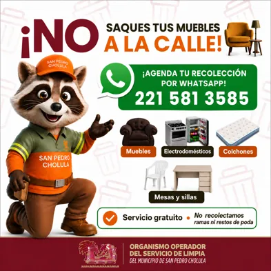 Eco Cholula, recicla y transforma