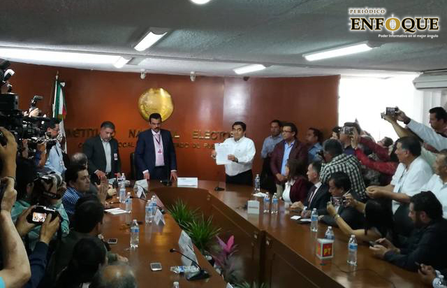 Confirma Barbosa Huerta interés de Nueva Alianza en participar en una alianza de pacto durante la campaña electoral 