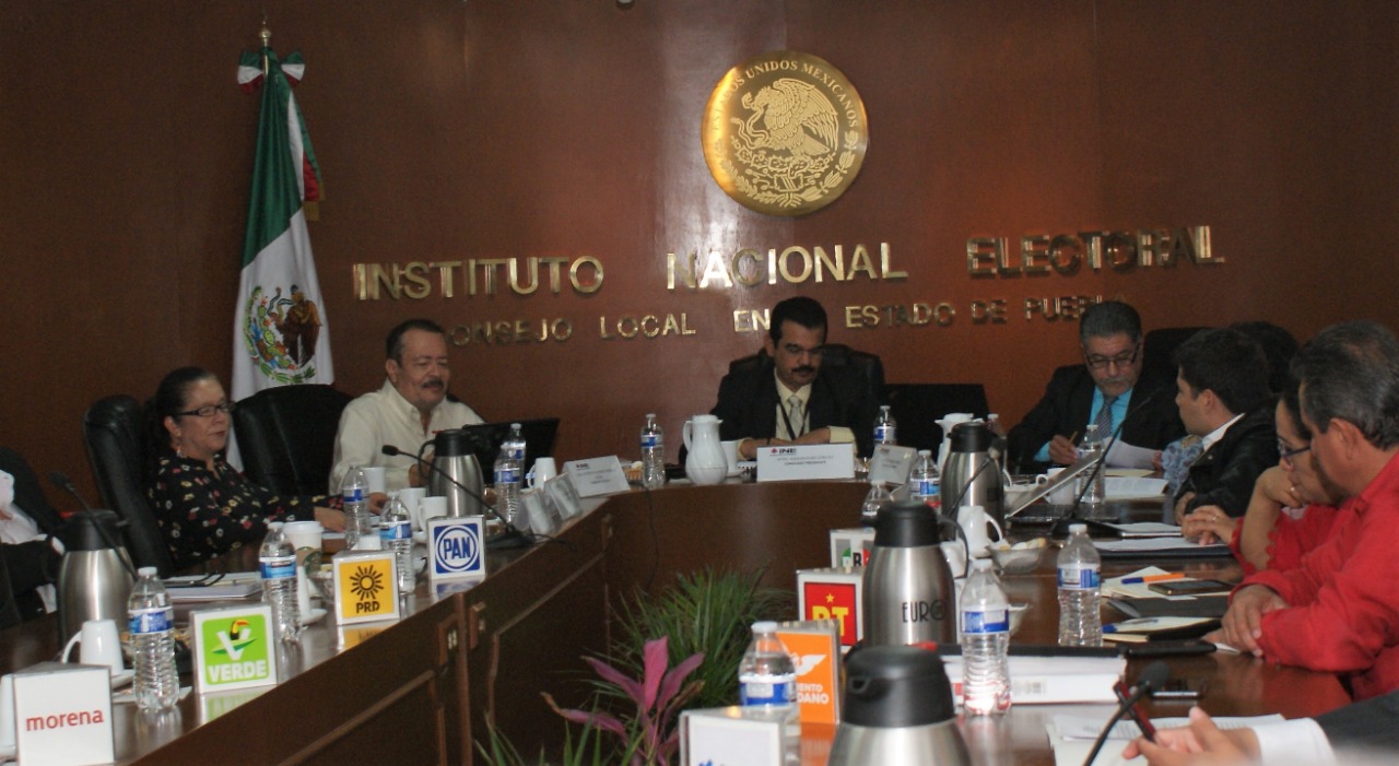 INE Puebla aprueba candidaturas 