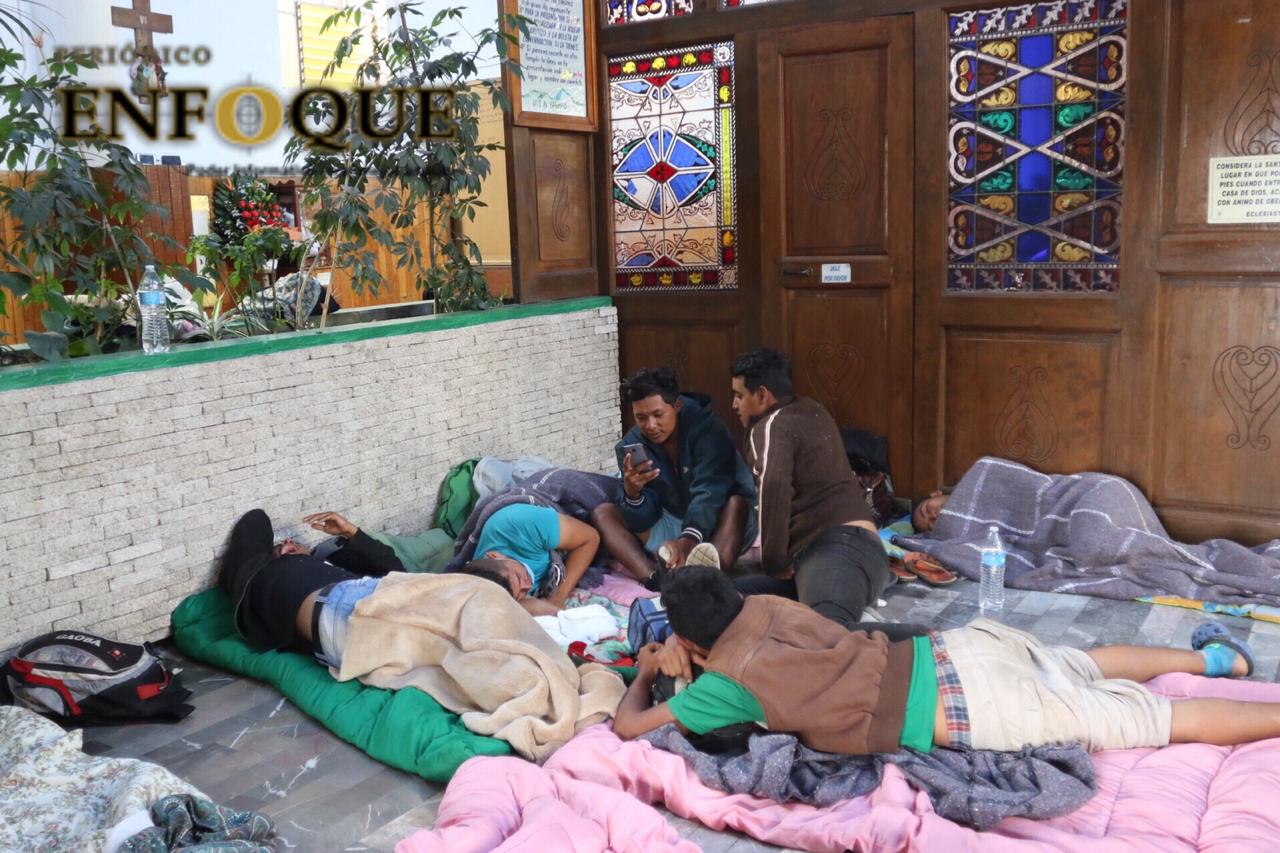 Iglesia católica habilitan seis albergues para migrantes 