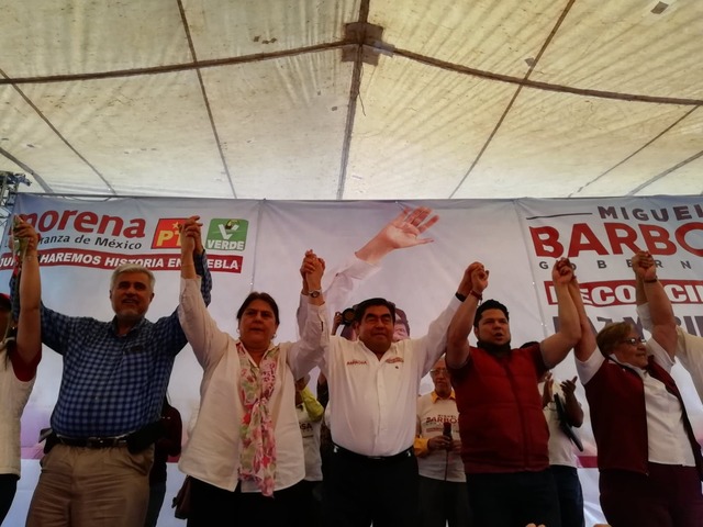 “No vamos a permitir que Tlahuapan sea el asiento de organizaciones criminales”, asegura Barbosa Huerta