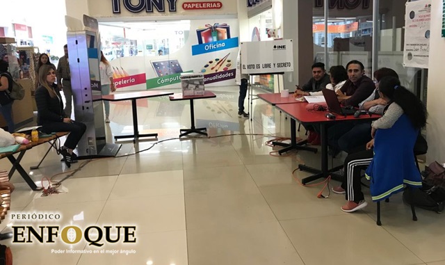 Sobran 350 boletas de las 750 de casilla especial ubicada en Plaza San Diego en Cholula	