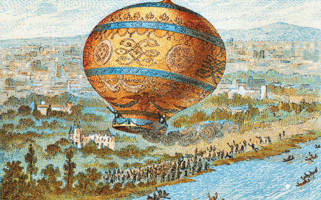 Los hermanos montgolfier y el milagro del aire caliente