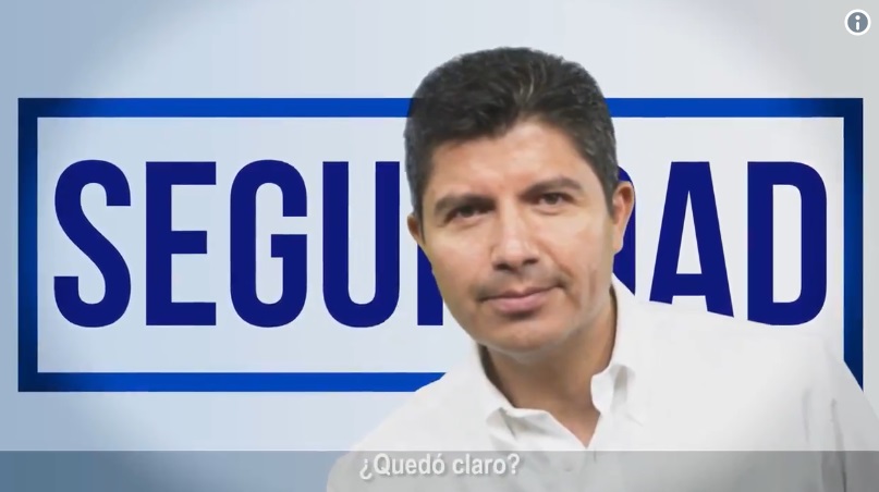 Eduardo Rivera exige seguridad al gobierno estatal y municipal de Puebla (Video)