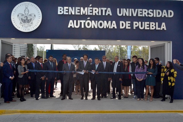 Inaugura BUAP caseta de acceso a Ciudad Universitaria 