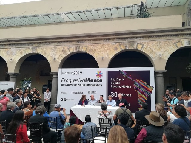 Finaliza encuentro de líderes “Progresivamente: Un nuevo impulso progresista” en Puebla