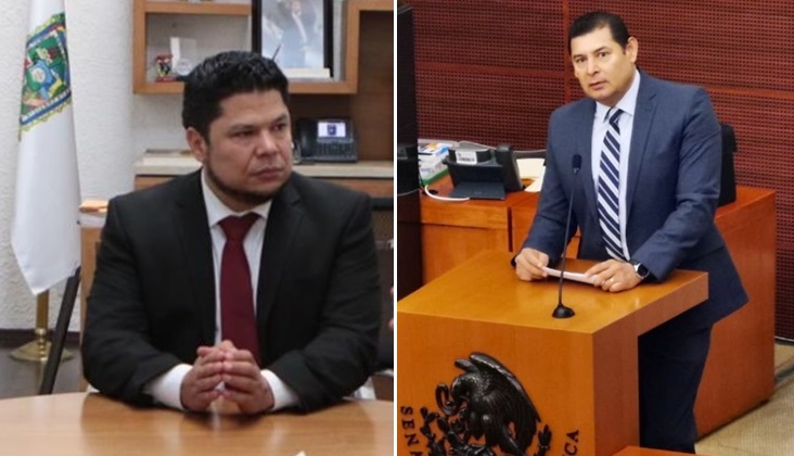 Gabriel Biestro insiste en expulsar a Alejandro Armenta de Morena
