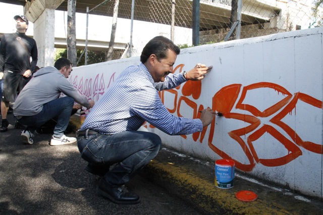 Participa San Pedro Cholula en trabajos de mejora de la ruta Quetzalcóatl