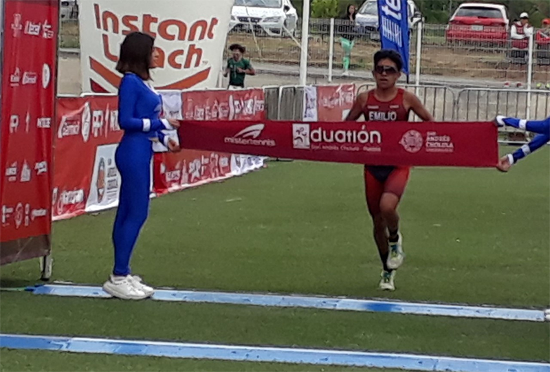 El poblano Emilio Quiroga ganó el Duatlón de San Andrés Cholula 
