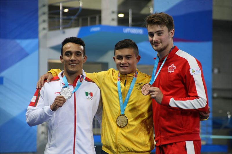 Juan Celaya, el clavadista mexicano del momento en Juegos Panamericanos 