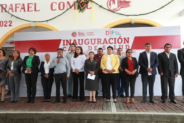 Impulsa presidenta municipal de San Andrés Cholula reapertura de 7 Casas de la Salud 