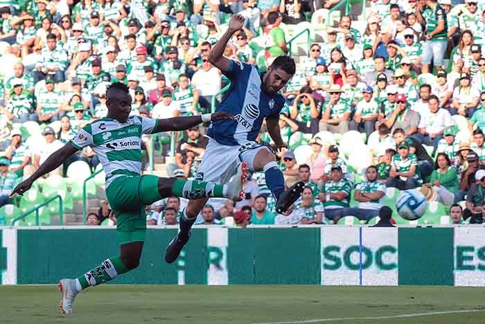 Santos le pasó por encima al Puebla (VIDEO)