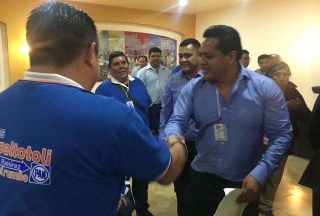 Eligen a Carlos Tlapaltotoli como nuevo dirigente municipal del PAN en San Pedro Cholula