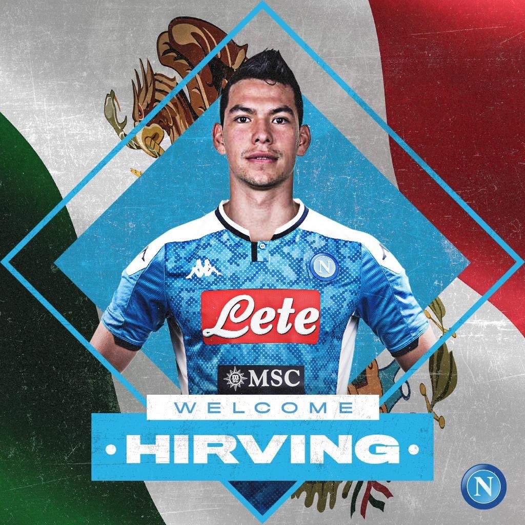 "Hermano, mexicano, ya eres napolitano": así reciben a 'Chucky' Lozano en Nápoli